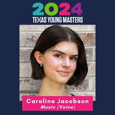 On April 16th, the Trust and the @txcommarts will celebrate the 2024 Class  of Texas Young Masters. We're excited to highlight each of these 15  talented young Texans, featuring Caroline Jacobson today!
