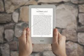 E Book Reader Mockup E Book Ebook Reader Business Card Logo
