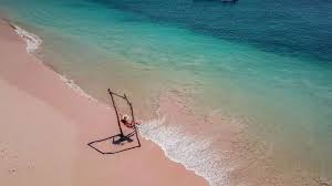 As with most southeast asian countries, indonesia also has a lot of washed up garbage on the beaches. Pink Beach Lombok Com