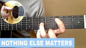 Nothing else matters tab by metallica with free online tab player. Metallica Nothing Else Matters Guitar Tutorial Youtube