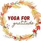 Yoga for Gratitude event image