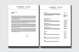 Cream and brown modern resume. Resume Cover Letter Templates Grafico Por Nirmala Graphics Creative Fabrica