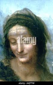 Head of st anne by leonardo da vinci hi-res stock photography and images
