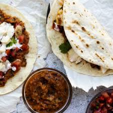 Place cod onto oiled grates and grill until fish is browned and flakes easily, about 3 minutes per side; Grilled Fish Tacos With Roasted Tomato Salsa Heavenly Home Cooking