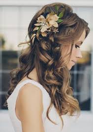 You will need a dreamy hairstyle. Outstanding Bridal Hairstyles For Fall Wedding Hair Down Wedding Hairstyles Down Hairstyles