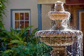 Ceramic cat dog drinking fountain, indoor pet water feature, handmade wheel thrown pottery, triple bowl, verte lustre. The 23 Best Outdoor Fountains For Your Garden In 2021 Gardener S Path