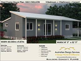 See more ideas about house plans, small house plans, house floor plans. Amazon Com 3 Bedroom House Plan 3 Bedroom 2 Bathroom 2 Car Concept Plans Includes Detailed Floor Plan And Elevation Plans Small Home House Plan Ebook Morris Chris Designs Australian Kindle Store