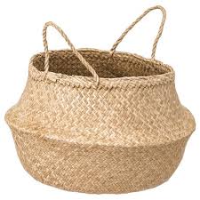 Kolbjorn Shelving Unit With 2 Cabinets Beige Width 67 3 8 Height 63 3 8 Order Today Ikea Ikea Basket Seagrass Basket Eket