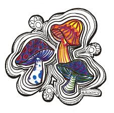 Ideas For Drawing Mushrooms Sharpie Art Trippy Drawings Psychedelic Drawings