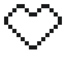 Pixel Heart Icon #413091 - Free Icons Library