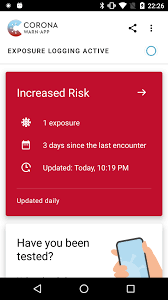 As is already the case in other european countries like italy, france and switzerland, the use of this app is widespread. App Is Missing Information About Risikobegegnung With Green Risk Status Issue 567 Corona Warn App Cwa Documentation Github