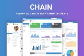 Chain Responsive Bootstrap Admin Template Dashboard Admin