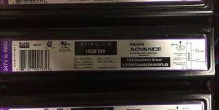 Selling brand new with out box 40w advance led electronic driver xitanium dimmable 120v 24 depth in. Philips Advance Xitanium 100w 24v Ledinta0024v41fo 120v 277v Electronic Driver 24 98 Picclick