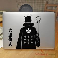 Glowing Hagoromo Sage Of Six Paths Naruto Laptop Sticker For Apple Macbook Pro Air Retina 11 12 13 15 Mac Acer Notebook Skin Free Shipping Worldwide Naruto Sage Macbook Decal Laptop Stickers