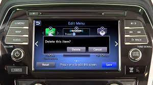 2016 Nissan Maxima Control Panel And Touch Screen Overview Youtube