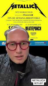#metallica en #mexico a finales de septiembre y aquí les muestro sus  posibles #setlist 🤘🔥