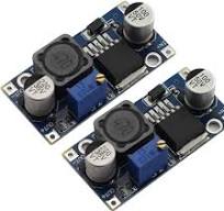 Maxmoral 2pcs DC-DC Buck Converter Power Module 3A Adjustable Step-Down  LM2596 Voltage Regulator 24V to 12V 5V 3V