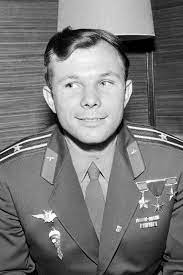 Yuri gagarin was a famous russian cosmonaut and the first man to enter space and orbit the earth, on the 'vostok 1.' check out father: Juri Gagarin Wikipedia