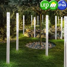 Led ist die größte entwicklung seit der erfindung der glühbirne. 12er Set Led Solar Lampen Erdspiess Luft Blasen Aussen Leuchten Garten Weg Beleuchtung Edelstahl Ip44 Kaufen Bei Www Etc Shop De Gmbh Co Kg