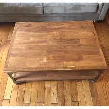 There were just a couple things i didn't like about it. World Market Wood And Metal Aiden Coffee Table Aptdeco