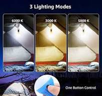 Amazon.co.jp:  LEDキャンプ電球テントランプ、屋外非常灯ハリケーン、停電、ハイキング、バックパッキング、釣りのためのポータブルハンギングバッテリーライト,Yellow  : スポーツ＆アウトドア