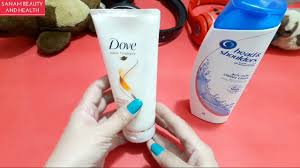 Damit die ohnehin gereizte kopfhaut nicht zusätzlich strapaziert wird, . Head And Shoulder Shampoo Anti Dandruff Shampoo Best Results With Dove Conditioner Youtube