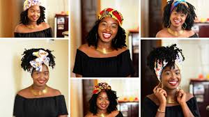 In addition, curling iron styling lets you target curls specifically where you want them with ease. How To 7 Simple Headwrap Styles For Curly Wigs Weaves Just Margie Youtube