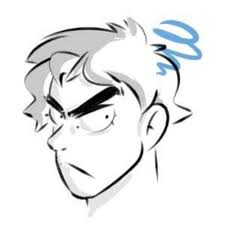 Anime male face side view surprised expression drawing for a surprised face draw the eyebrow raised (especially the front ends) and draw the eye open wider than normal. 34 Ways To Learn How To Draw Faces Diy Projects For Teens