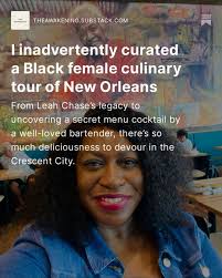 My magnificent recent experience at Leah's Kitchen made me realize that I  had inadvertently curated my own little Black female culinary tour of New  Orleans. How appropriate it ended at the airport… |