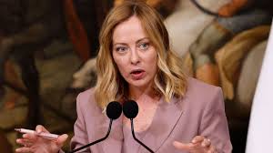 Italys Giorgia Meloni disgusted as adult site posts altered images of  women including herself | World News | Sky News