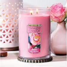 Yankee Candle Fresh Cut Roses Scented Tumbler Candle Reviews Wayfair