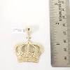 Crown charm gold often come as blank pieces on which something can be inscribed, and also come in the form of decorative initials, helping the wearer express their individuality. 1