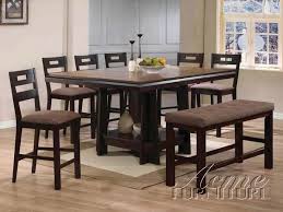 They are used to encourage casual conversation as the height of the this means that, just like with counter height tables, you want to target chairs or stools with a seat height between 24 and 29. Counter Height Table For 8 Ideas On Foter