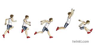 La rincorsa degli atleti più forti è lunga 20/22 passi, per un totale di 45 metri circa. Fasi Di In Piedi Salto Triplo Salto Passo Salto Y6 Atletica Twinkl Move Pe