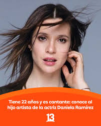 Tiene 22 años y es cantante: conoce al hijo artista de la actriz Daniela  Ramírez 😲😨😱 https://www.13.cl/435951-fb