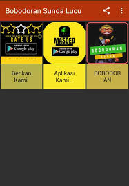 Bodoran sunda bikin ketawa singket. Bobodoran Sunda Lucu Fur Android Apk Herunterladen
