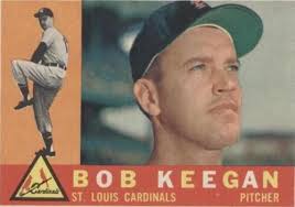 1960 Topps Bob Keegan St. Louis Cardinals #291 EX-EXMINT