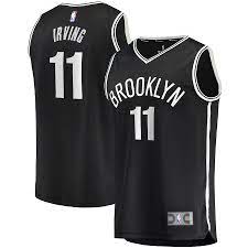 The latest stats, facts, news and notes on kyrie irving of the brooklyn. Youth Brooklyn Nets Kyrie Irving Fanatics Branded Black 2019 20 Fast Break Replica Jersey Icon Edition