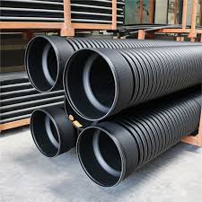 China 110mm 4 Inch Hdpe Double Wall Corrugated Drainage ...
