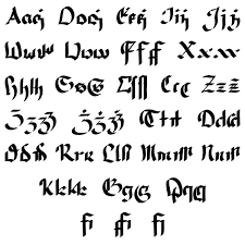 Dothraki Writing System Writing Fonts Trendy Fonts