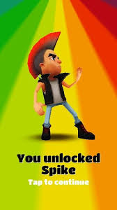 Spike Unlocked In Subway Surfers Subway Surfers Unlock Surfer