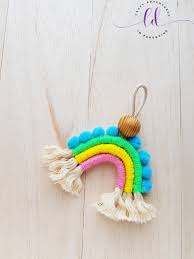 Maybe you would like to learn more about one of these? Diy Macrame Rainbow Charm Craft Crazy Adventures In Parenting