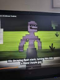 why he ourple tho : rGameTheorists