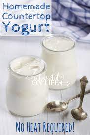 Homemade Countertop Yogurt No Heat Required
