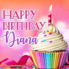 Happy Birthday Diana - Lovely Animated GIF — Download on Funimada.com