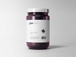 Download Free Glass Jam Jar Mockup Psd PSD Mockup Templates