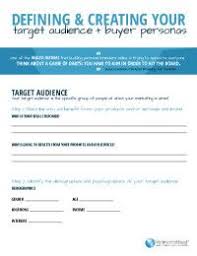 The Essential Target Audience Buyer Persona Worksheet Persona Marketing Ebook Marketing Buyer Personas