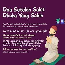 Sudah Benarkah Doa Khusus Setelah Salat Dhuha Kita