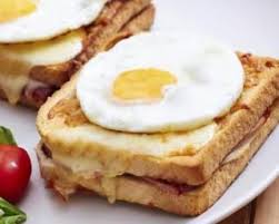 Recette De Croque Madame Leger Au Jambon Et Gruyere Fait Maison Recette Croque Madame Recette Plat Leger