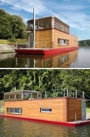 Maison Sur L Eau Multifonctionnelle Et Habitation Flottante En 11 Propositions Extraordinaires Hangar A Bateaux Maison Flottante Maison Bateau